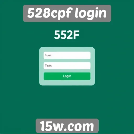 Histórico de funcionamento do 528cpf login