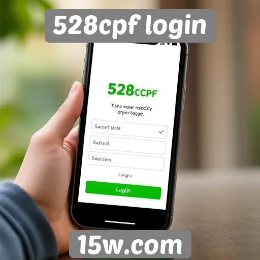 Experiência do usuário no 528cpf login em dispositivos móveis